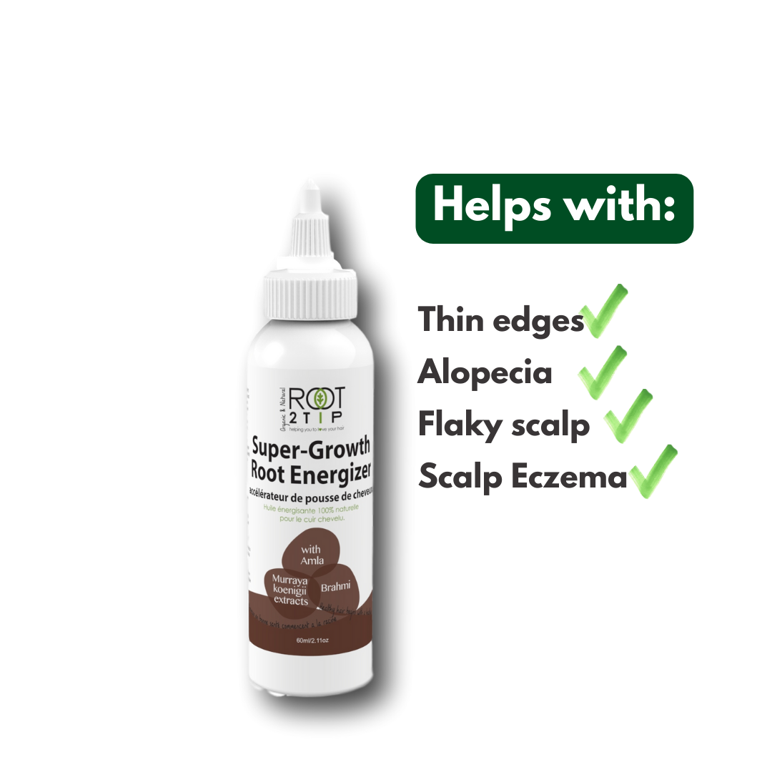 Root2Tip ROOT Energizer Scalp Oil — 100% Natural Alopecia & Hair Loss Treatment