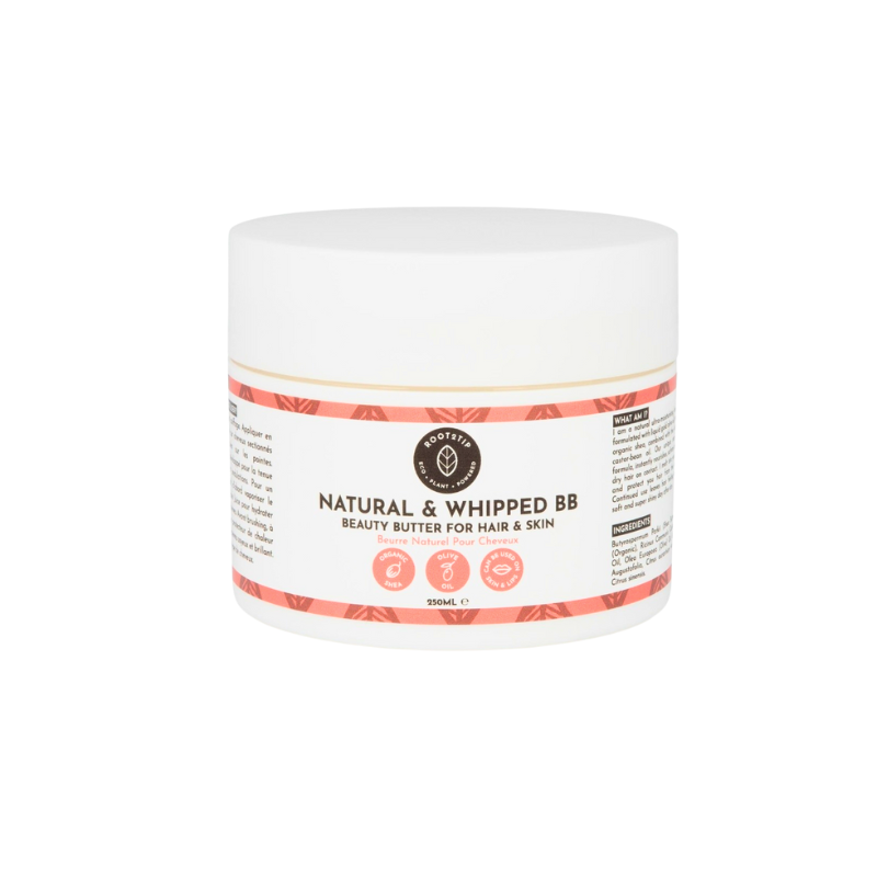 Root2Tip Whipped Natural Hair Butter — Multi-Use Vegan Butter for Afro & Curly Hair
