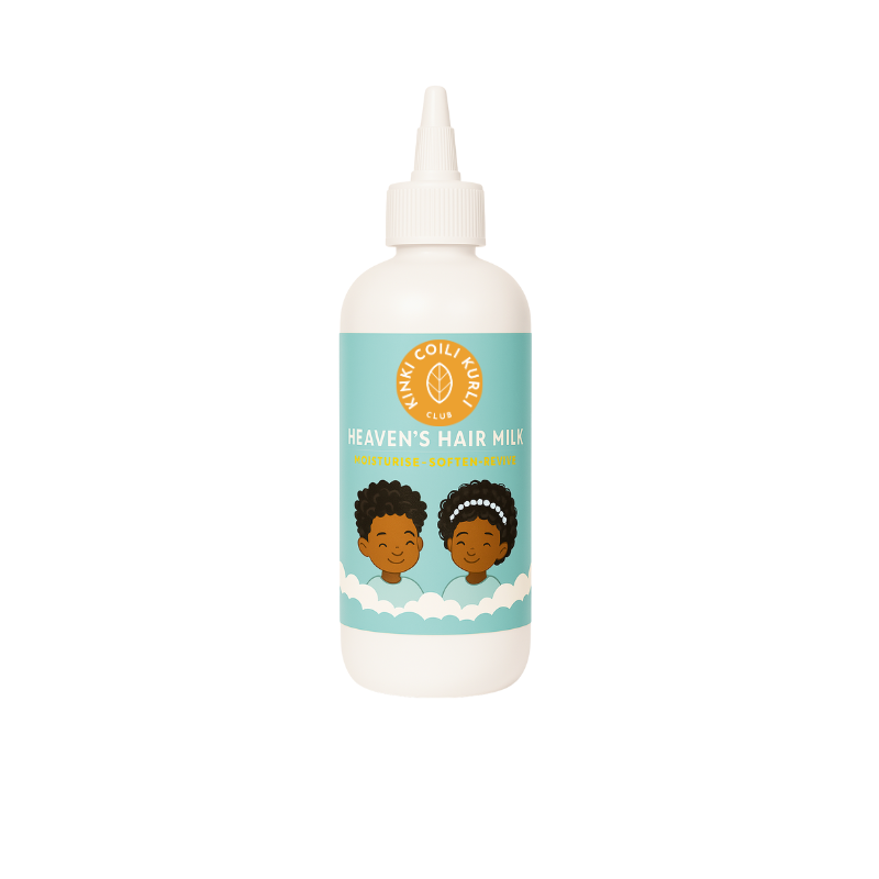 Root2Tip Heaven's Hair Milk — Lightweight Leave-In for Baby, Kids & Tween Afro & Curly Hair