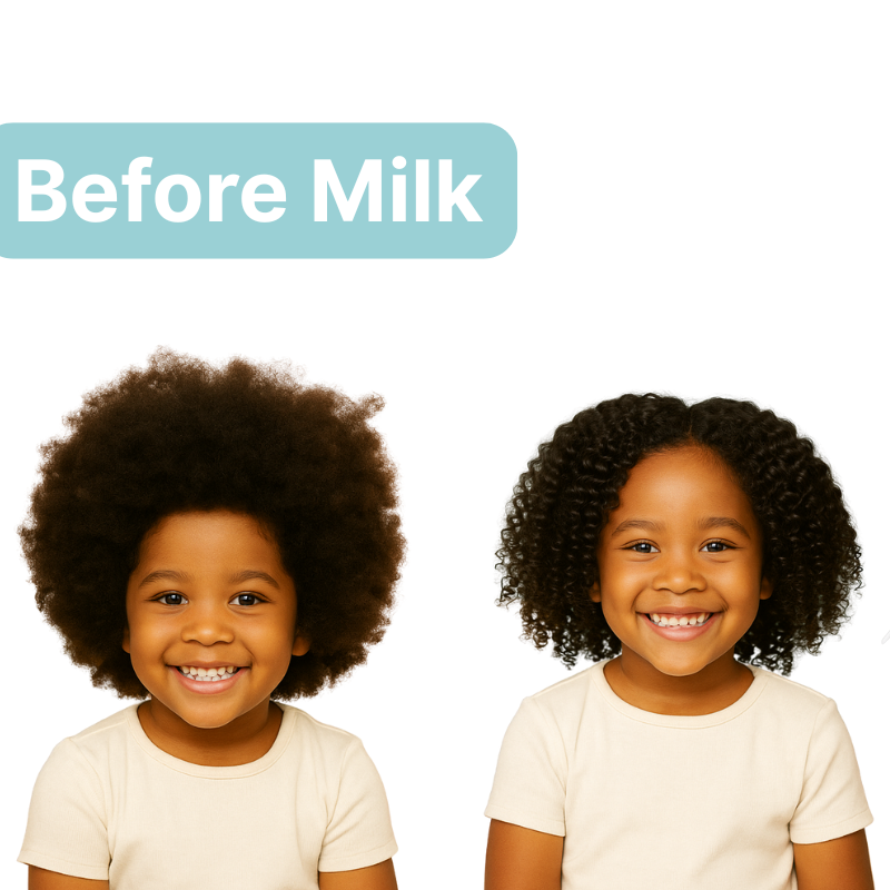 Root2Tip Heaven's Hair Milk — Lightweight Leave-In for Baby, Kids & Tween Afro & Curly Hair