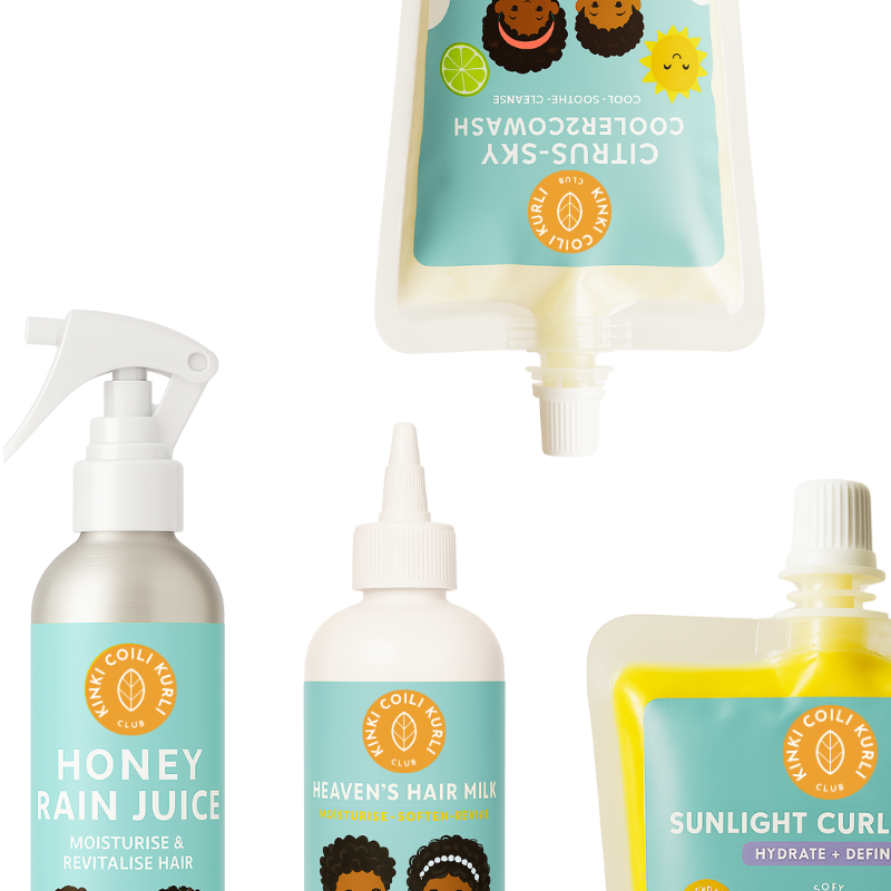 Root2Tip Back2School Kids Moisture System — 4-Step Routine for Afro & Curly Hair