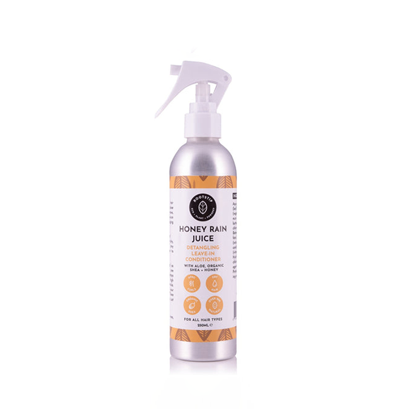 Root2Tip Honey Rain Juice — Leave-In Conditioner & Detangler for Afro & Curly Hair