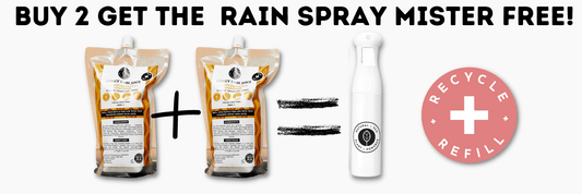 Root2Tip Rain Moisture-Mist Spray Bottle — Continuous Mist for Afro & Curly Hair
