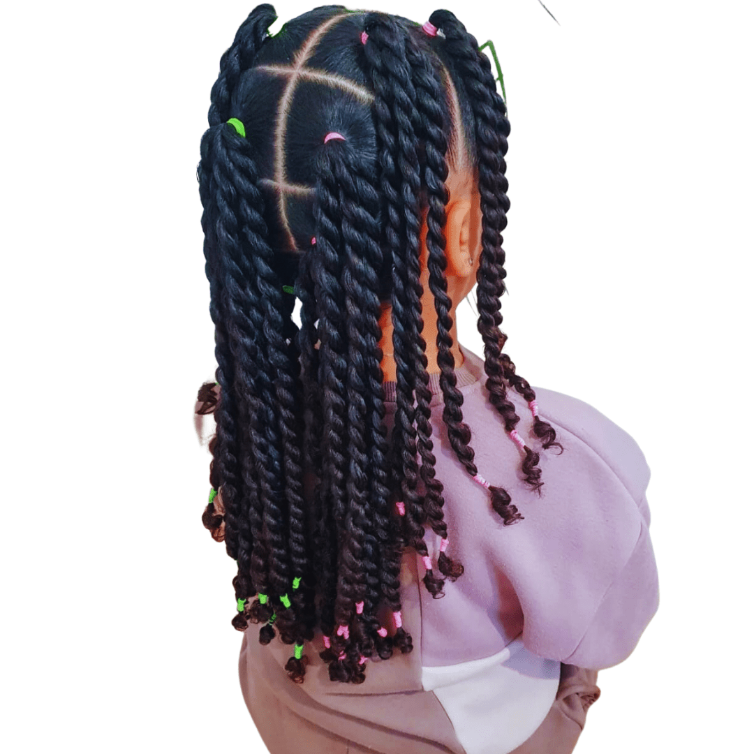 Root2Tip Afro-Curly Kids Full Wash-Day Kit — 5-Step System for Textured Kids Hair